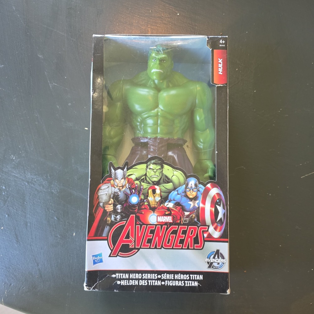 Marvel Avengers Titan Hero Series Hulk 12 Inch Action Figure Hasbro B0443 Green